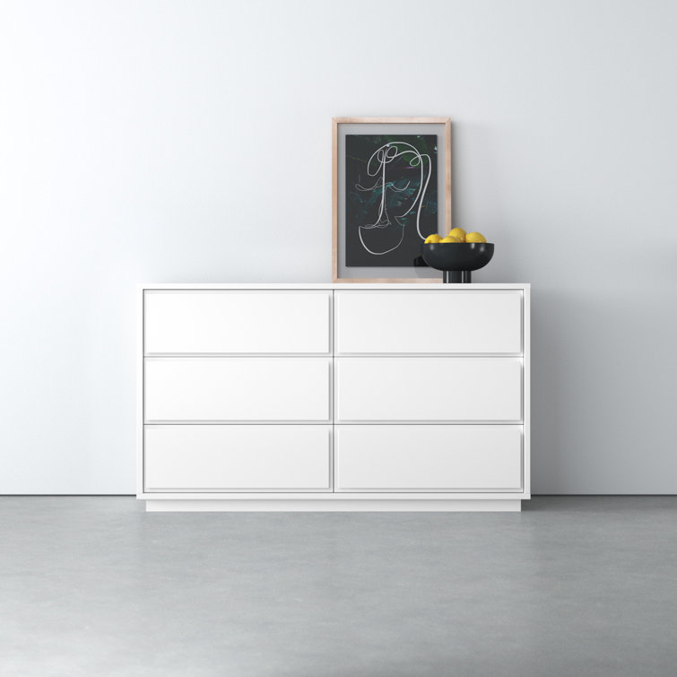 White high gloss sideboard ready assembled discount
